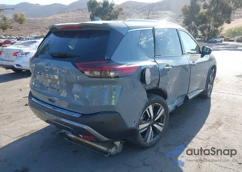 2023 Nissan Rogue Sl Fwd из США, поврежденный, VIN 5N1BT3CA2PC885635